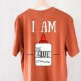 Art Teacher T-Shirt I Am The Glue Women's Comfort Colors T-Shirt Back Print Yam