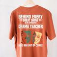 Theatre Teacher Drama Lover Theatre Mask Drama Teacher Women's Comfort Colors T-Shirt Back Print Yam Theatre Teacher Drama Lover Theatre Mask Drama Teacher Women's Comfort Colors T-Shirt Back Print Yam