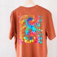 Back To School Eighth 8th Grade Tie Dye Typography Teacher Women's Comfort Colors T-Shirt Back Print Yam Back To School Eighth 8th Grade Tie Dye Typography Teacher Women's Comfort Colors T-Shirt Back Print Yam