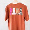 Back To School Teacher Para Preppy Checkered Para Life Women's Comfort Colors T-Shirt Back Print Yam Back To School Teacher Para Preppy Checkered Para Life Women's Comfort Colors T-Shirt Back Print Yam