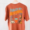 Biology Teacher Science Fueled By Mitochondria Coffee Women's Comfort Colors T-Shirt Back Print Yam Biology Teacher Science Fueled By Mitochondria Coffee Women's Comfort Colors T-Shirt Back Print Yam