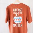 Chicago Teachers Matter Support Union Education Red For Ed Raglan Baseball Tee Women's Comfort Colors T-Shirt Back Print Yam Chicago Teachers Matter Support Union Education Red For Ed Raglan Baseball Tee Women's Comfort Colors T-Shirt Back Print Yam