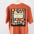 Composition Notebook Costume Teacher Matching Halloween Book Women's Comfort Colors T-Shirt Back Print Yam Composition Notebook Costume Teacher Matching Halloween Book Women's Comfort Colors T-Shirt Back Print Yam