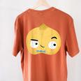 The Cool Bean Good Egg Teacher Halloween Costume Food Group Women's Comfort Colors T-Shirt Back Print Yam The Cool Bean Good Egg Teacher Halloween Costume Food Group Women's Comfort Colors T-Shirt Back Print Yam