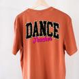 Dance Teacher Leopard Dancing Life Girls Women Dancer Women's Comfort Colors T-Shirt Back Print Yam Dance Teacher Leopard Dancing Life Girls Women Dancer Women's Comfort Colors T-Shirt Back Print Yam