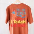 Diabetic Teacher Diabetes Awareness Insulin Blue Ribbon Women's Comfort Colors T-Shirt Back Print Yam Diabetic Teacher Diabetes Awareness Insulin Blue Ribbon Women's Comfort Colors T-Shirt Back Print Yam