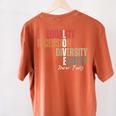Equality Inclusion Diversity Equity Love Never Fails Teacher Women's Comfort Colors T-Shirt Back Print Yam Equality Inclusion Diversity Equity Love Never Fails Teacher Women's Comfort Colors T-Shirt Back Print Yam