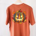 Fall Pumpkin Book Lover Spooky Librarian Teacher Halloween Women's Comfort Colors T-Shirt Back Print Yam Fall Pumpkin Book Lover Spooky Librarian Teacher Halloween Women's Comfort Colors T-Shirt Back Print Yam