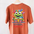 Feed The Reading Monster Halloween Teacher Women's Comfort Colors T-Shirt Back Print Yam Feed The Reading Monster Halloween Teacher Women's Comfort Colors T-Shirt Back Print Yam