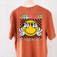 Field Day 2025 Let The Games Begin Yellow Team Teachers Kids Women's Comfort Colors T-Shirt Back Print Yam