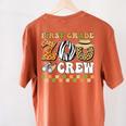 Field Zoo Trip Teacher First Grade Crew Back To School Women's Comfort Colors T-Shirt Back Print Yam