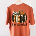 Fun Fall Book Lover Cute Teacher Student Halloween Women's Comfort Colors T-Shirt Back Print Yam Fun Fall Book Lover Cute Teacher Student Halloween Women's Comfort Colors T-Shirt Back Print Yam