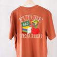 Future Teacher Costume Tee For Men Women Adults And Kids Women's Comfort Colors T-Shirt Back Print Yam Future Teacher Costume Tee For Men Women Adults And Kids Women's Comfort Colors T-Shirt Back Print Yam