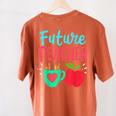 Future Teacher Education Student Women's Comfort Colors T-Shirt Back Print Yam Future Teacher Education Student Women's Comfort Colors T-Shirt Back Print Yam