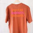 Good Ag Teachers Hit Curbs Teacher Apparel Women's Comfort Colors T-Shirt Back Print Yam Good Ag Teachers Hit Curbs Teacher Apparel Women's Comfort Colors T-Shirt Back Print Yam