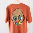 The Good Egg Teacher Halloween Costume Food Group Cute Women's Comfort Colors T-Shirt Back Print Yam The Good Egg Teacher Halloween Costume Food Group Cute Women's Comfort Colors T-Shirt Back Print Yam