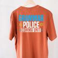 Grammar Police Comma Unit English Teacher Grammar Teacher For Men Women Women's Comfort Colors T-Shirt Back Print Yam