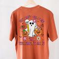 Halloween You Can't Scare Me I'm A School Teacher's Aide Women's Comfort Colors T-Shirt Back Print Yam Halloween You Can't Scare Me I'm A School Teacher's Aide Women's Comfort Colors T-Shirt Back Print Yam