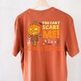 Halloween You Can't Scare Toddler Teacher For Men Women Women's Comfort Colors T-Shirt Back Print Yam Halloween You Can't Scare Toddler Teacher For Men Women Women's Comfort Colors T-Shirt Back Print Yam