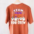 Halloween Costume Team SPED Teacher Special Education Women's Comfort Colors T-Shirt Back Print Yam