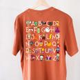 Halloween Nursery Teacher Shirt Halloween Alphabet Women's Comfort Colors T-Shirt Back Print Yam Halloween Nursery Teacher Shirt Halloween Alphabet Women's Comfort Colors T-Shirt Back Print Yam