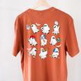 Halloween PE Teacher Ghost Playing Soccer Football Baseball Women's Comfort Colors T-Shirt Back Print Yam Halloween PE Teacher Ghost Playing Soccer Football Baseball Women's Comfort Colors T-Shirt Back Print Yam