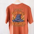 Halloween Scary Physics Teacher No Costume Required Women Women's Comfort Colors T-Shirt Back Print Yam Halloween Scary Physics Teacher No Costume Required Women Women's Comfort Colors T-Shirt Back Print Yam