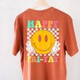 Happy Fri-Yay Teacher Friday Weekend School Women's Comfort Colors T-Shirt Back Print Yam Happy Fri-Yay Teacher Friday Weekend School Women's Comfort Colors T-Shirt Back Print Yam