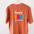 Happy Pi Day Pie Math Coach Teacher Pi Day Lover Nerdy Women's Comfort Colors T-Shirt Back Print Yam Happy Pi Day Pie Math Coach Teacher Pi Day Lover Nerdy Women's Comfort Colors T-Shirt Back Print Yam