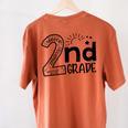 Hello On To 2nd Grade Teachers Boys And Team Secound Grade Women's Comfort Colors T-Shirt Back Print Yam Hello On To 2nd Grade Teachers Boys And Team Secound Grade Women's Comfort Colors T-Shirt Back Print Yam