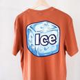Ice Halloween Pun Costume Easy Lazy Team Group Teacher Women's Comfort Colors T-Shirt Back Print Yam Ice Halloween Pun Costume Easy Lazy Team Group Teacher Women's Comfort Colors T-Shirt Back Print Yam