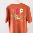 IEP I Encourage Progress Teacher Special Education Men Women Women's Comfort Colors T-Shirt Back Print Yam IEP I Encourage Progress Teacher Special Education Men Women Women's Comfort Colors T-Shirt Back Print Yam