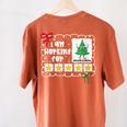 I'm Working For Christmas Break 5 Stars Christmas Teacher Women's Comfort Colors T-Shirt Back Print Yam I'm Working For Christmas Break 5 Stars Christmas Teacher Women's Comfort Colors T-Shirt Back Print Yam