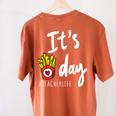 It's Fry Day Teacher Life Women's Comfort Colors T-Shirt Back Print Yam It's Fry Day Teacher Life Women's Comfort Colors T-Shirt Back Print Yam