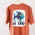 Be Kind Rainbow Fish Teacher Life Back To School Teaching Men Women Women's Comfort Colors T-Shirt Back Print Yam Be Kind Rainbow Fish Teacher Life Back To School Teaching Men Women Women's Comfort Colors T-Shirt Back Print Yam