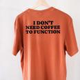Lie Teacher Coffee Saying Humor School Women's Women's Comfort Colors T-Shirt Back Print Yam Lie Teacher Coffee Saying Humor School Women's Women's Comfort Colors T-Shirt Back Print Yam