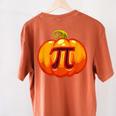 Math Teacher Halloween Costume Pumpkin Pi Pun Pie Men Women's Comfort Colors T-Shirt Back Print Yam Math Teacher Halloween Costume Pumpkin Pi Pun Pie Men Women's Comfort Colors T-Shirt Back Print Yam