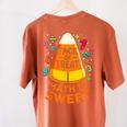 Math Teacher Halloween Costume Trick Or Treat Math Sweet Women's Comfort Colors T-Shirt Back Print Yam Math Teacher Halloween Costume Trick Or Treat Math Sweet Women's Comfort Colors T-Shirt Back Print Yam