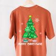 Math Teacher Polygon Christmas Tree Geometry Merry Christmas Women's Comfort Colors T-Shirt Back Print Yam Math Teacher Polygon Christmas Tree Geometry Merry Christmas Women's Comfort Colors T-Shirt Back Print Yam