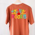 Montessori Rocks Montessori Teacher Back To School Women's Comfort Colors T-Shirt Back Print Yam Montessori Rocks Montessori Teacher Back To School Women's Comfort Colors T-Shirt Back Print Yam