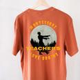 Montessori Teachers Love Brains Halloween Novelty Men Women Women's Comfort Colors T-Shirt Back Print Yam