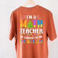 On The Nice List Christmas Math Teacher Women Men Women's Comfort Colors T-Shirt Back Print Yam On The Nice List Christmas Math Teacher Women Men Women's Comfort Colors T-Shirt Back Print Yam