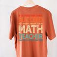 If You Have No Success At First Try It With a Fun Maths Teacher Women's Comfort Colors T-Shirt Back Print Yam If You Have No Success At First Try It With a Fun Maths Teacher Women's Comfort Colors T-Shirt Back Print Yam