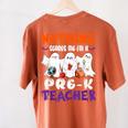 Nothing Scares Me I'm A Pre-K Teacher Halloween Ghosts Women's Comfort Colors T-Shirt Back Print Yam Nothing Scares Me I'm A Pre-K Teacher Halloween Ghosts Women's Comfort Colors T-Shirt Back Print Yam