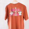 In October We Wear Pink Ballet Ghost Teacher Breast Cancer Women's Comfort Colors T-Shirt Back Print Yam In October We Wear Pink Ballet Ghost Teacher Breast Cancer Women's Comfort Colors T-Shirt Back Print Yam