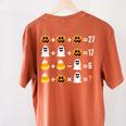 Order Of Operations Quiz Pumpkin Halloween Math Teacher Women's Comfort Colors T-Shirt Back Print Yam Order Of Operations Quiz Pumpkin Halloween Math Teacher Women's Comfort Colors T-Shirt Back Print Yam