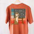 Otter Professor Teacher Teaching Maths Mathematics Women's Comfort Colors T-Shirt Back Print Yam Otter Professor Teacher Teaching Maths Mathematics Women's Comfort Colors T-Shirt Back Print Yam