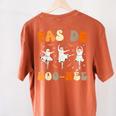 Pas De Boo-Rée Ghost Ballet Dancer Halloween Dance Teacher Women's Comfort Colors T-Shirt Back Print Yam Pas De Boo-Rée Ghost Ballet Dancer Halloween Dance Teacher Women's Comfort Colors T-Shirt Back Print Yam