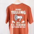 PE Teacher Art For Men Women Gym Teacher Physical Education Women's Comfort Colors T-Shirt Back Print Yam PE Teacher Art For Men Women Gym Teacher Physical Education Women's Comfort Colors T-Shirt Back Print Yam