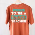 Proud Dance Instructor Choreographer Dance Teacher Women's Comfort Colors T-Shirt Back Print Yam Proud Dance Instructor Choreographer Dance Teacher Women's Comfort Colors T-Shirt Back Print Yam